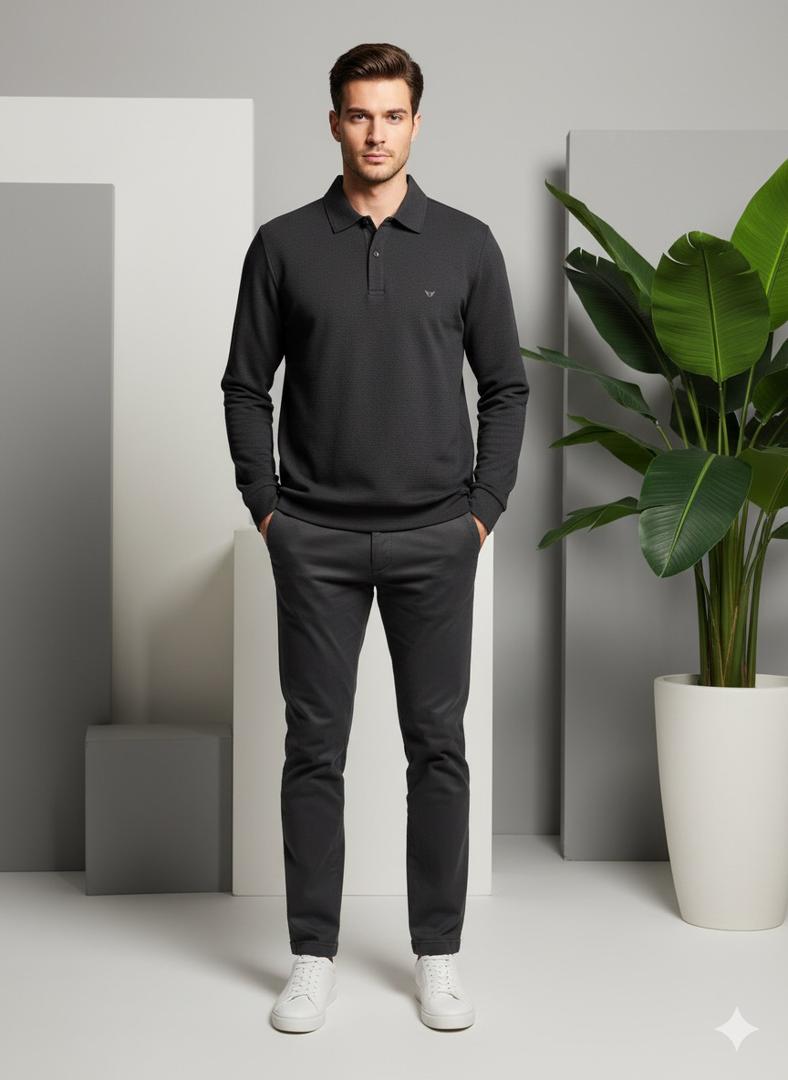 بلوز یقه 3دکمه حصیری 3139